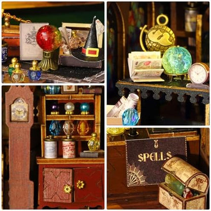DIY Miniature House Kit, Mini House Building kit for Adults, Treasure House - Image 3