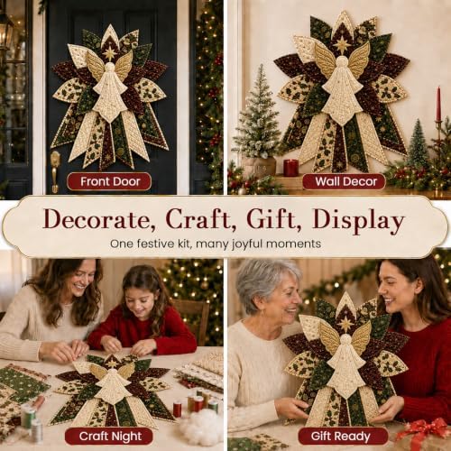 Daily Partner Quilted Christmas Door Hanging DIY Sewing Kit (B1) - Image 7