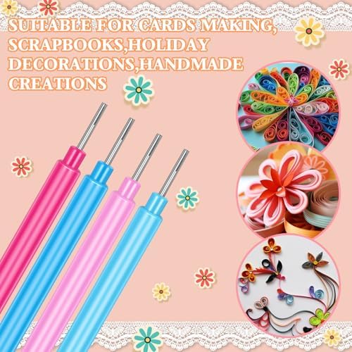24Pcs Paper Quilling Tools Quilling Slotted Needle Tools Cricut Quilling Tool for Paper Flowers - Image 3