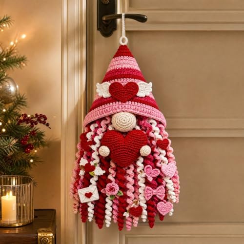 DIY Seasonal 3D Crochet Door Hanger Kit Collection, Halloween Handmade - Image 4