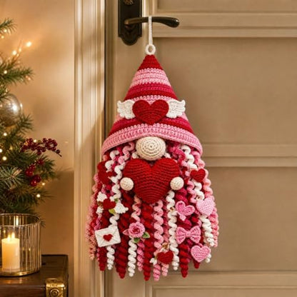 DIY Seasonal 3D Crochet Door Hanger Kit Collection, Halloween Handmade - Image 4