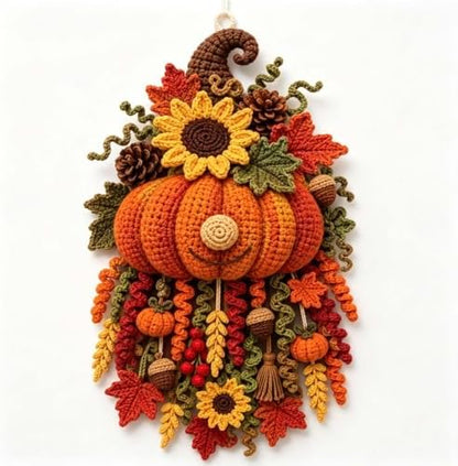 DIY Seasonal 3D Crochet Door Hanger Kit Collection, Halloween Handmade - Image 7