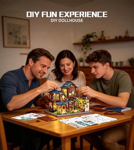 Spilay DIY Miniature House Kit for Adults, Miniature Dollhouse Kit - Image 5