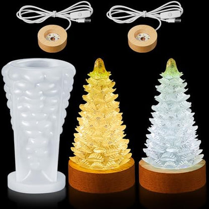 Honoson Light Resin Mold Set, USB Base, 2.6 x 4.3 Inches by Honoson