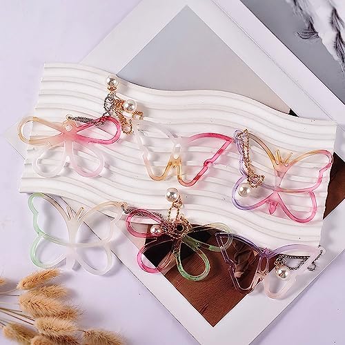 Attuslla Earring Resin Molds Silicone Butterfly Jewelry Making Earring Molds Pendant Casting Resin Epoxy Molds with Jump Rings for DIY Jewelry Making, Pendant, Earrings - Image 4