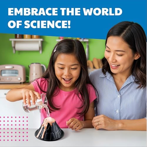 4M Scientific Discovery Kit for Kids Ages 8-12 – Over 50 STEM Experiments in Physics, Chemistry, Magnetism & Bubble Science, Build a Lemon Clock, Volcano, Magnetic Racer, Hover Disc, Educational Gift - Image 4