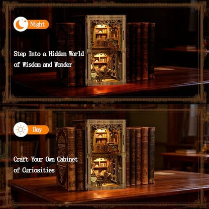 OZJAY Book Nook Kit, Books Collection 3D Wooden Puzzles for Adults - Image 6