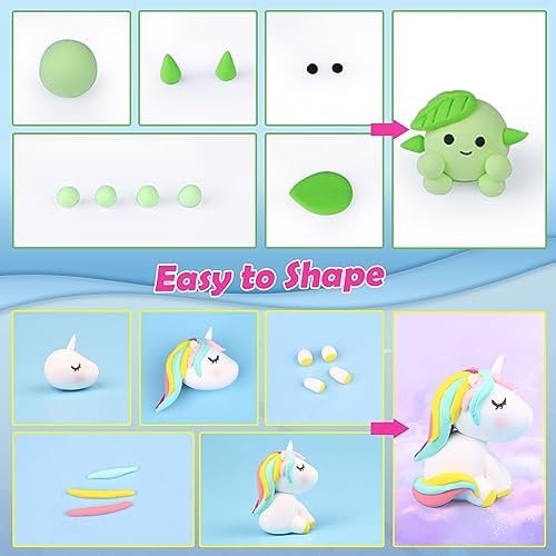 Modeling Clay Kit, 55 Colors Air Dry Clay - Image 4