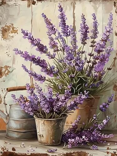 Diamond Art Kits for Adults, Flowers Diamond Art Painting Kits for Adults by croshom