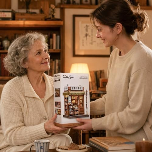 Cutefun Book Nook Kit - DIY Miniature Dollhouse kit for Adults - Image 6