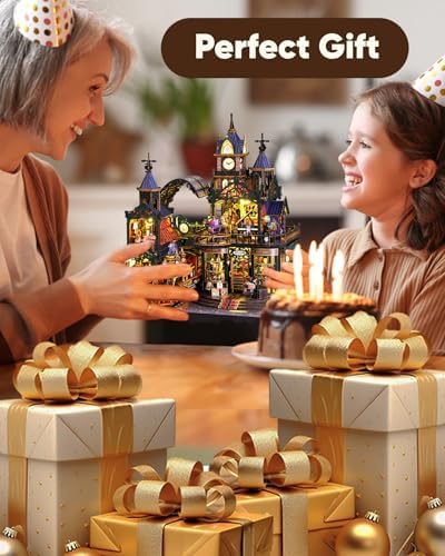 DIY Miniature House Kit Dollhouse Kit for Adults to Build Mini Magic House - Image 3