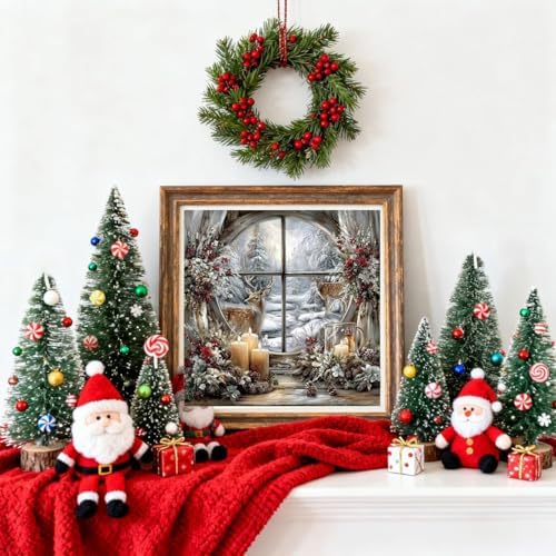 Xylogist Christmas Diamond Art Kits for Adults 14x14Inch - Image 6