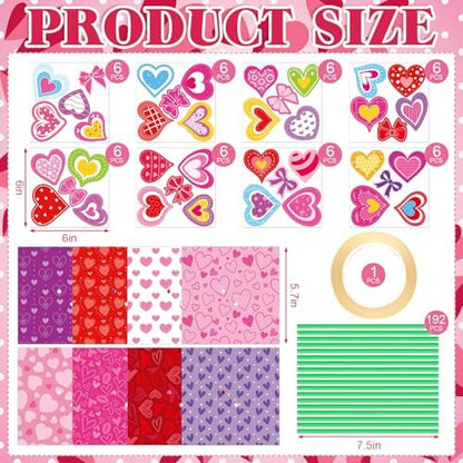 Motipuns 48 Set Graduation Flower Bouquet Craft Kit DIY Flower Paper Crafts Colorful Make Your Own Teachers Gifts for 2026 End of Year Last Day of School Gifts Handmade Project Home Activities - Image 3