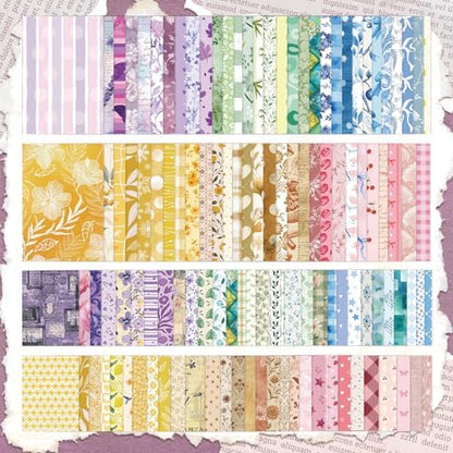 540 PCS Vintage Floral Scrapbook Supplies & Scrapbook Stickers, Junk Journal Supplies for Planners, Bullet Journaling, Retro Crafts, and Scrapbooking - Image 3