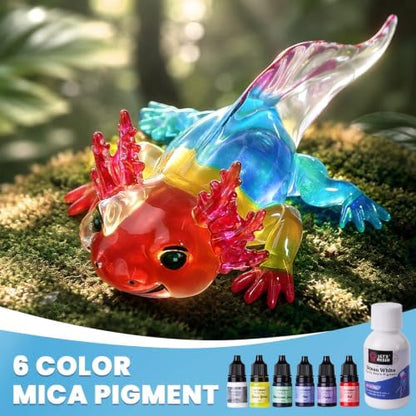 LET'S RESIN 1 Gallon Epoxy Resin Kit with Color Pigment, Clear Resin Kit - Image 5