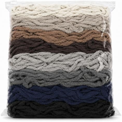 daheypong 440pcs Cotton Weaving Loops for 10-Inch Loom，8 Neutral Colors by daheypong