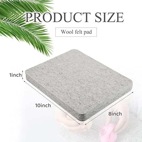 Irenare 148 Pcs Needle Felting Kit, 8x10 Mat Needles Tool Set - Image 2