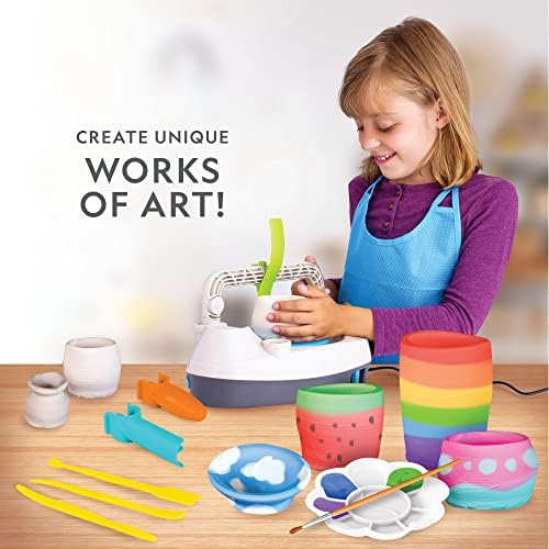 National Geographic Deluxe Pottery Wheel Complete Starter Kit for Kids - Image 4