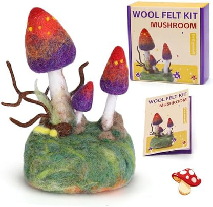Yizzvb Needle Felting Kit, Beginners Wool Felt Kits Felting Supplies by yizzvb