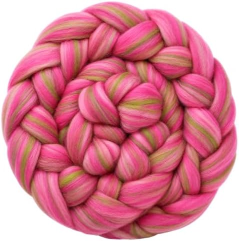 7.02 oz Colored Wool Roving Felting Wool Bulk Needle Felting by yizzvb