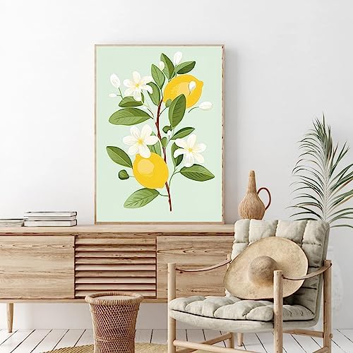 cupmod 6Pack Paint by Number for Adults and Kids,DIY Acrylic Painting Paint by Numbers Kits on Canvas Without Frame,Fruit Oil Painting for Home Wall Decor 7.8x11.8inch, MT11375-MT11380 - Image 5