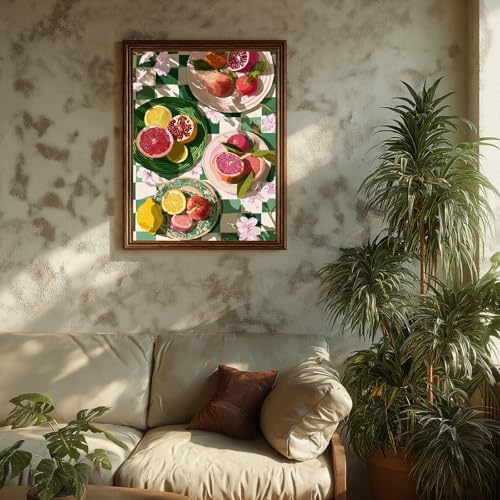 Fruit Paint by Numbers Kit for Adults, Paint by Number for Adults 16x20 in - Image 2