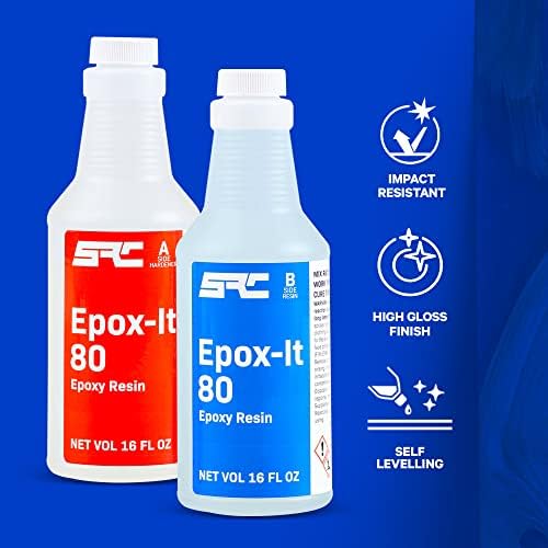 Epox-It 80, 32 Oz Multi-Purpose High Gloss Clear Epoxy Resin Kit - Image 5