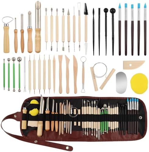 42Pcs Clay Sculpting Tools Kit by Unknown