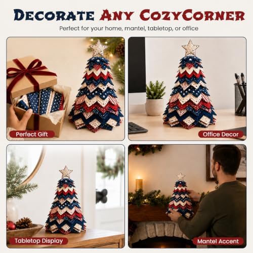 Daily Partner Americana Christmas Tree Quilt Kit - Image 7