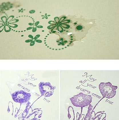 Lsushine 15 Colors Craft Ink Pads, Washable Stamp Pads for DIY Stamping - Image 6