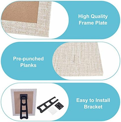 WEBEEDY 3D String Art Kit for Adults Beginners, DIY Sea Turtle String Craft Kit, Include All Necessary Accessories and Frame, Home Wall Poke Art Christmas Holiday Mother's Day Unique Decor Gift - Image 3