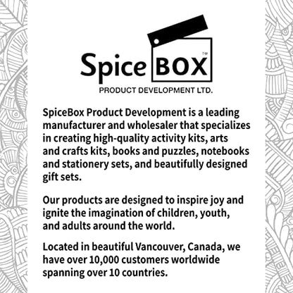 SpiceBox Mindful Adult Coloring DIY Greeting Cards Set, Card Making Kits for Holiday Christmas, Valentine’s Day, Mother’s Day, Thank You, with Markers, Gel Pens, and Calligraphy Pen, Hobby Kits - Image 6
