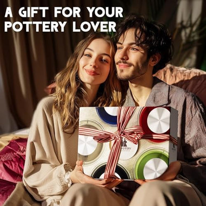 Catcrafter Pottery Wheel for Kids Teens Adults Beginners - Blue Pottery Kit - Image 6