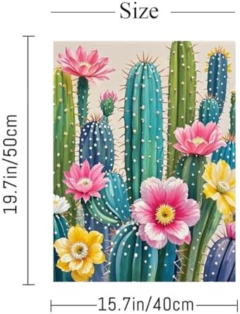 ACIOPPL Paint by Numbers for Adults Beginner Cactus Succulents 16 x 20 Inch - Image 5