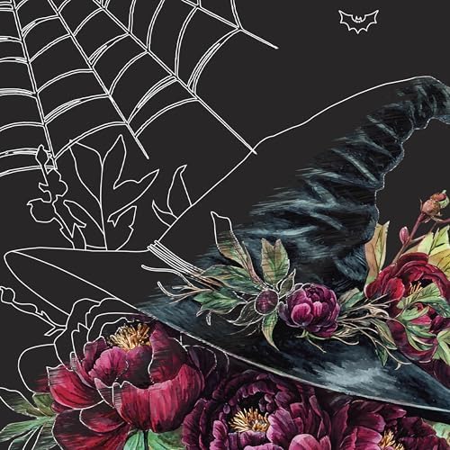 Brea Reese Scratch Art Paper Pad - Witching Hour Kit with 6 Metallic - Image 5