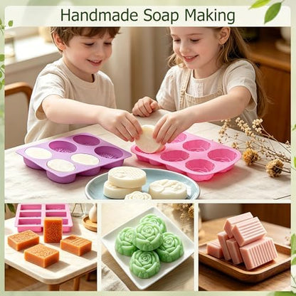 Soap Making Kit for Adults All-in-One DELUXEPRO DIY Soap Making Supplies - Image 6