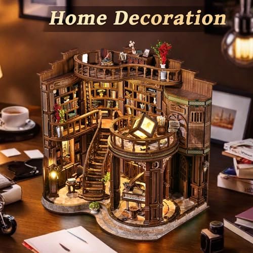 DIY Book Nook Kit for Adults, Miniature House Kit, Dream Bookstore - Image 6