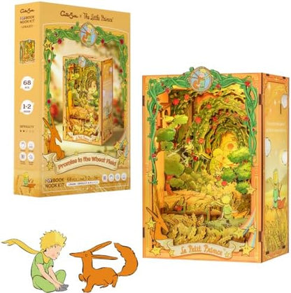 CUTEBEE The Little Prince Book Nook Kit DIY Miniature House by CUTEBEE