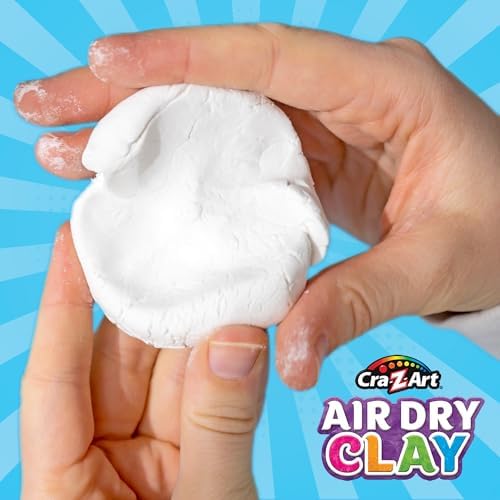 Cra-Z-Art Air Dry Clay - 5lb Bucket Natural White Modeling Clay, Perfect for Sculpting, School Projects, Bulk Class Supplies for Teachers, Day Cares, Camps, Essential for School - Image 3