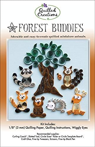 Quilled Creations Forest Buddies Quilling Kit by Quilled+Creations