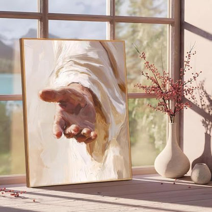 Jesus Paint by Numbers Kit for Adults Framed Canvas, Frameworkless - Image 2