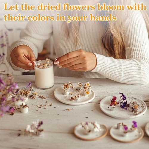 Sukh 14 Bags Dried Herbs Kit - Dried Flower Botanicals Bulk for DIY Crafts - Image 6