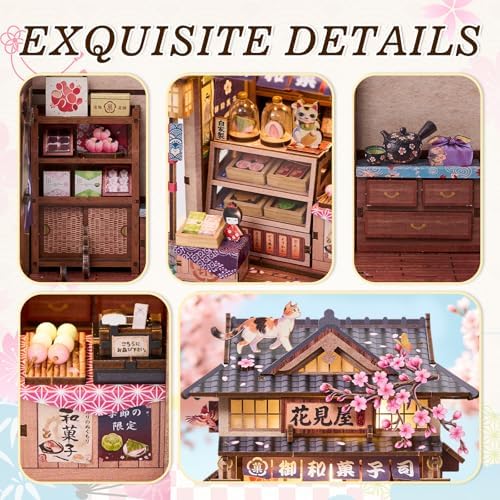 Miniature Dollhouse Kit, DIY Mini House Kit for Adult - Image 3