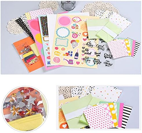 Huralona Greeting Card Making Supplies Envelope Kit Gift Anniversary Craft - Image 3