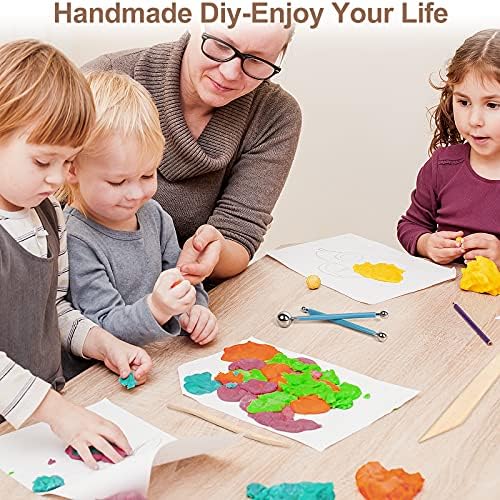 Nozomy Clay Tools,12PCS Pottery Clay Sculpting Tool Set - Image 7