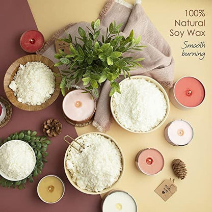 Etienne Alair Soy Candle Making Kit for Adults & Kids, Candle Making Supplies, DIY Candle Making Kit for Beginners, Natural Soy Wax Candle Making Kits - Complete Candle Kit, 1 Lbs - Image 4