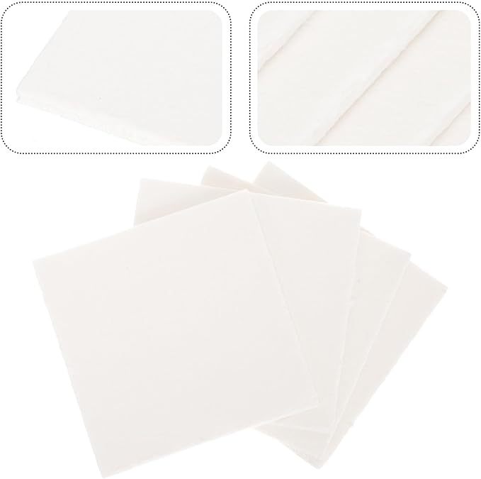 VANZACK 4Pcs Absorbent Flower Press Boards Reusable Drying Paperboard for Household Plant Specimen Making and Dried Flower Crafting Suitable for Adults