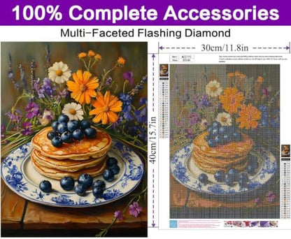 Diamond Art Kits for Adults, Dessert Diamond Art Painting Kits for Adults - Image 4