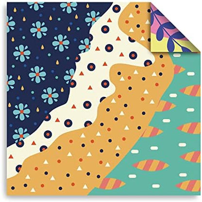 Origami Paper 6x6" Double Sided 50 Sheets 10 Colors Origami Kit,Craft Paper - Image 6