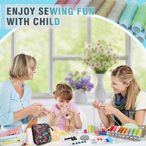 KEYHOT Sewing Kit for Adults, Needle and Thread Kit, Travel Size 87 Pcs - Image 5